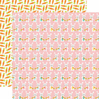 Echo Park - Hello Easter Collection - 12 x 12 Double Sided Paper - Hippity Hoppity