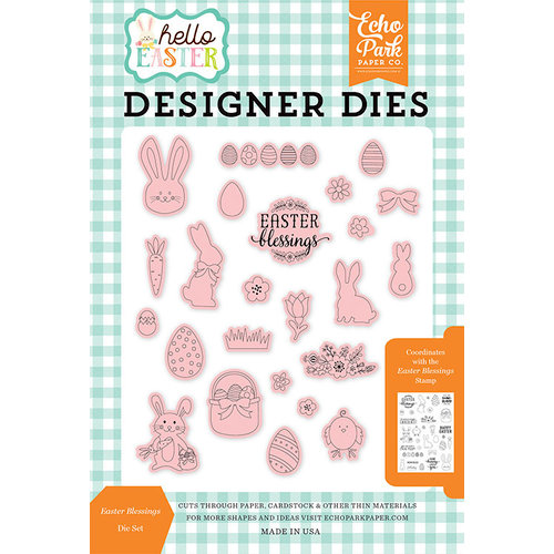 Echo Park - Hello Easter Collection - Designer Dies - Easter Blessings