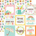 Echo Park - Hello Spring Collection - 12 x 12 Double Sided Paper - 4 x 4 Journaling Cards