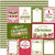 Echo Park - Home for the Holidays Collection - Christmas - 12 x 12 Double Sided Paper - Journaling Cards