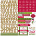 Echo Park - Home for the Holidays Collection - Christmas - 12 x 12 Cardstock Stickers - Alpha Stickers