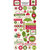 Echo Park - Home for the Holidays Collection - Christmas - Chipboard Stickers