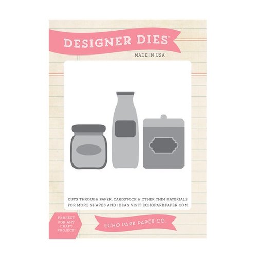 Echo Park - Homegrown Collection - Designer Dies - Canisters