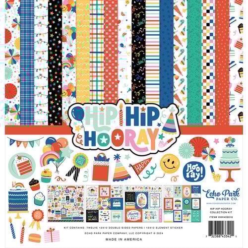 Echo Park - Hip Hip Hooray Collection - 12 x 12 Collection Kit