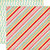 Echo Park - Happiness is Homemade Collection - 12 x 12 Double Sided Paper - Pastry Stripes