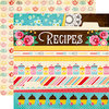 Echo Park - Happiness is Homemade Collection - 12 x 12 Double Sided Paper - Border Strips