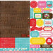 Echo Park - Happiness is Homemade Collection - 12 x 12 Cardstock Stickers - Alphabet