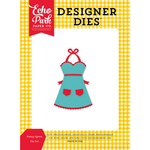 Echo Park - Happiness is Homemade Collection - Designer Dies - Fancy Apron