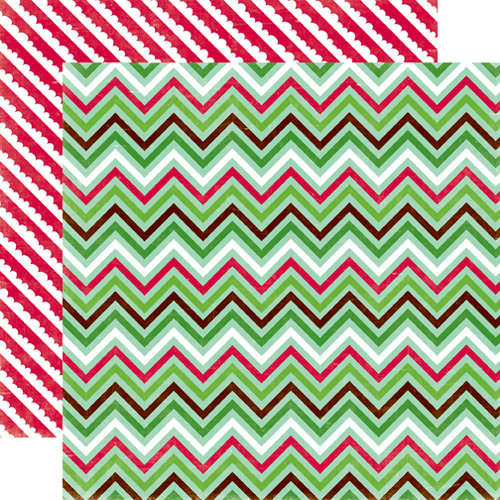 Echo Park - Holly Jolly Christmas Collection - 12 x 12 Double Sided Paper - Holiday Wrap
