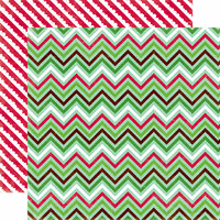 Echo Park - Holly Jolly Christmas Collection - 12 x 12 Double Sided Paper - Holiday Wrap
