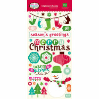 Echo Park - Holly Jolly Christmas Collection - Chipboard Stickers