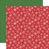 Echo Park - Have A Holly Jolly Christmas Collection - 12 x 12 Double Sided Paper - Jolly Snowflakes