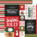 Echo Park - Have A Holly Jolly Christmas Collection - 12 x 12 Double Sided Paper - Multi Journaling Cards