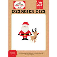 Echo Park - Have A Holly Jolly Christmas Collection - Designer Dies - Santa and Reindeer