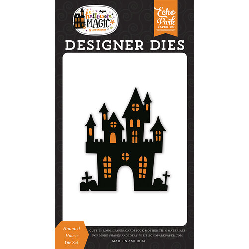 Echo Park - Halloween Magic Collection - Designer Dies - Haunted House