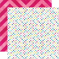 Echo Park - Here and Now Collection - 12 x 12 Double Sided Paper - Dots