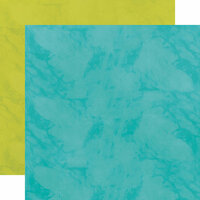 Echo Park - Here and Now Collection - 12 x 12 Double Sided Paper - Teal