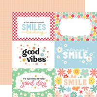 Echo Park - Have A Nice Day Collection - 12 x 12 Double Sided Paper - 6 x 4 Journaling Cards