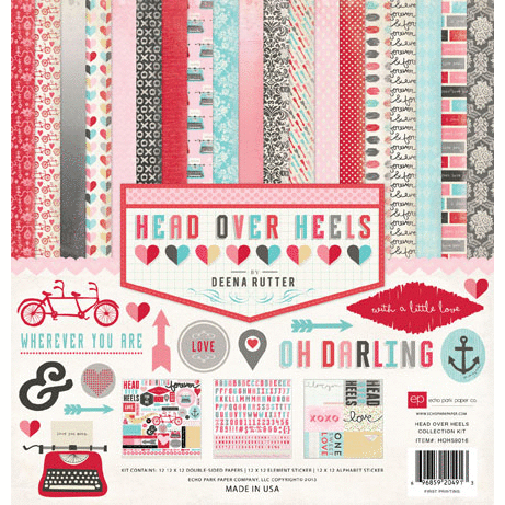 Echo Park - Head Over Heels Collection - 12 x 12 Collection Kit