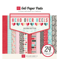 Echo Park - Head Over Heels Collection - 6 x 6 Paper Pad