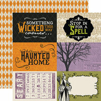 Echo Park - Hocus Pocus Collection - Halloween - 12 x 12 Double Sided Paper - 4 x 6 Journaling Cards