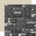 Echo Park - Hocus Pocus Collection - Halloween - 12 x 12 Double Sided Paper - Poison Labels