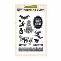 Echo Park - Hocus Pocus Collection - Halloween - Clear Acrylic Stamps
