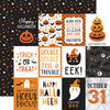 Echo Park - Halloween Party Collection - 12 x 12 Double Sided Paper - 3 x 4 Journaling Cards