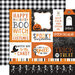 Echo Park - Halloween Party Collection - 12 x 12 Double Sided Paper - Multi Journaling Cards