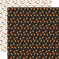 Echo Park - Halloween Party Collection - 12 x 12 Double Sided Paper - Candy Corn Craze