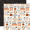 Echo Park - Halloween Party Collection - 12 x 12 Double Sided Paper - October 31st