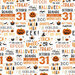 Echo Park - Halloween Party Collection - 12 x 12 Double Sided Paper - October 31st