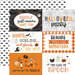 Echo Park - Halloween Party Collection - 12 x 12 Double Sided Paper - 6 x 4 Journaling Cards