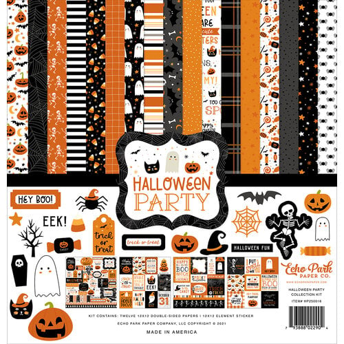 Echo Park - Halloween Party Collection - 12 x 12 Collection Kit