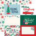 Echo Park - Happy Holidays Collection - 12 x 12 Double Sided Paper - 4 x 6 Journaling Cards