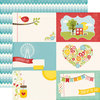 Echo Park - Happy Summer Collection - 12 x 12 Double Sided Paper - 4 x 6 Journaling Cards