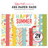 Echo Park - Happy Summer Collection - 6 x 6 Paper Pad