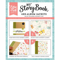 Echo Park - Happy Summer Collection - My StoryBook - 6 x 8 Album Jacket - Butterflies