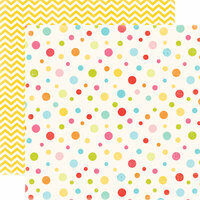 Echo Park - Hello Summer Collection - 12 x 12 Double Sided Paper - Bubbles