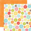 Echo Park - Hello Summer Collection - 12 x 12 Double Sided Paper - Doilies