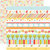 Echo Park - Hello Summer Collection - 12 x 12 Double Sided Paper - Borders