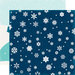 Echo Park - Hello Winter Collection - 12 x 12 Double Sided Paper - Frigid Blizzard
