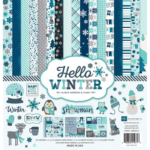 Echo Park Paper Hello Winter Collection Kit