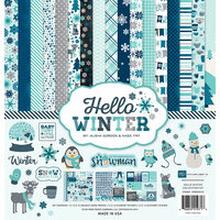 Echo Park - Hello Winter Collection - 12 x 12 Collection Kit