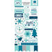 Echo Park - Hello Winter Collection - Chipboard Stickers