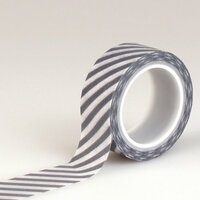 Echo Park - Hello Winter Collection - Decorative Tape - Navy Stripe