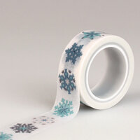 Echo Park - Hello Winter Collection - Decorative Tape - Snowflakes