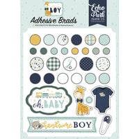 Echo Park - It's A Boy Collection - Self Adhesive Decorative Brads