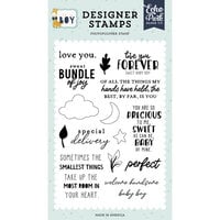 Echo Park - It's A Boy Collection - Clear Photopolymer Stamps - Love You Forever
