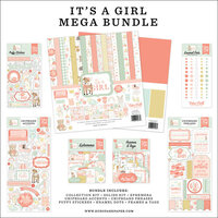 Echo Park - It's A Girl Collection - 12 x 12 Mega Bundle
